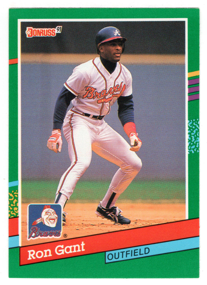 Ron Gant - Atlanta Braves (MLB Baseball Card) 1991 Donruss # 507 Mint
