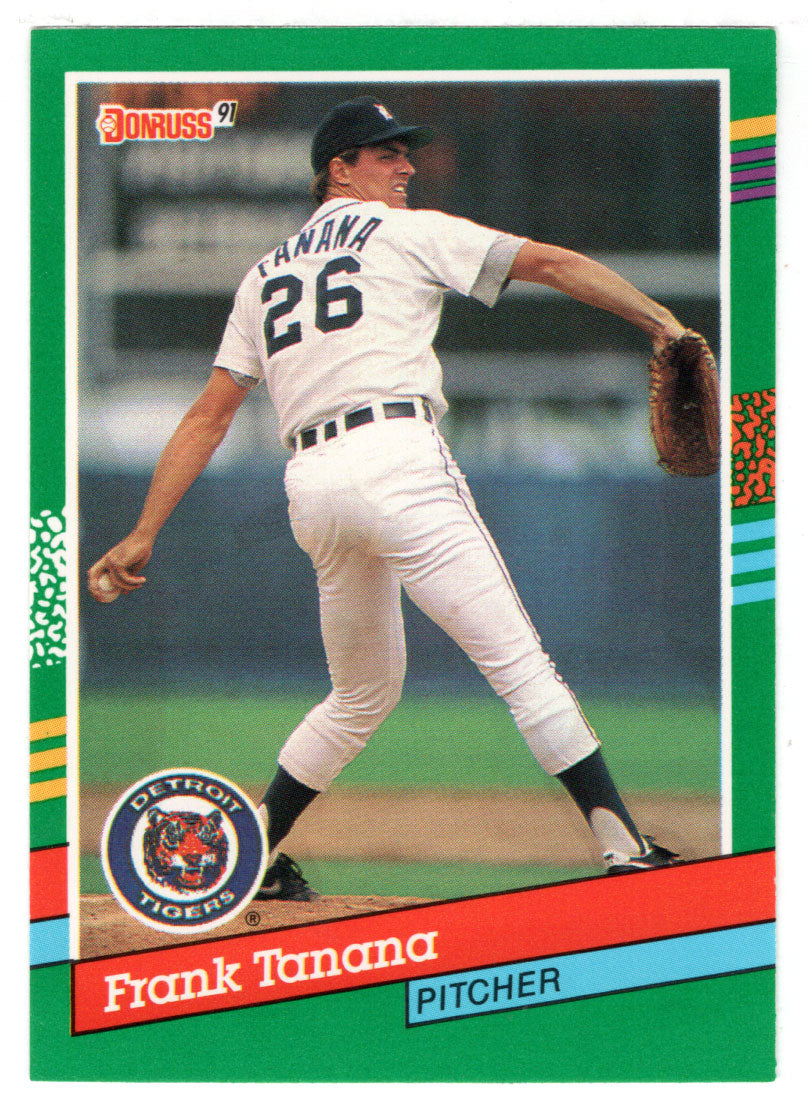 Frank Tanana - Detroit Tigers (MLB Baseball Card) 1991 Donruss # 508 Mint