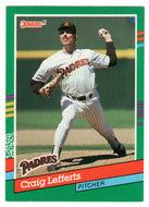 Craig Lefferts - San Diego Padres (MLB Baseball Card) 1991 Donruss # 515 Mint
