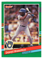 Darryl Hamilton - Milwaukee Brewers (MLB Baseball Card) 1991 Donruss # 517 Mint