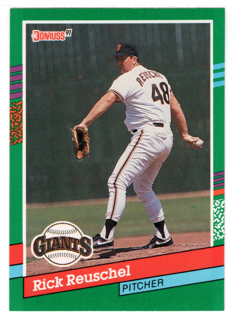 Rick Reuschel - San Francisco Giants (MLB Baseball Card) 1991 Donruss # 518 Mint