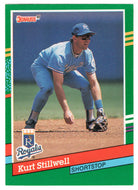 Kurt Stillwell - Kansas City Royals (MLB Baseball Card) 1991 Donruss # 520 Mint