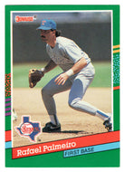 Rafael Palmeiro - Texas Rangers (MLB Baseball Card) 1991 Donruss # 521 Mint
