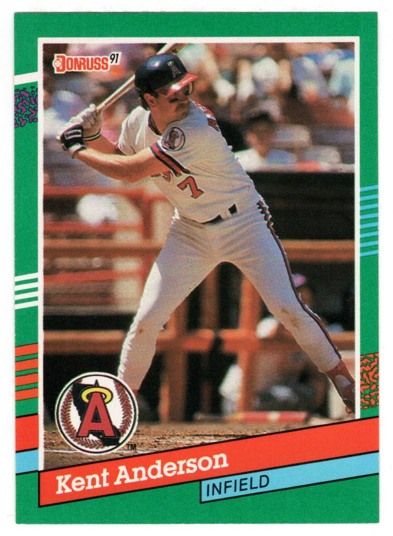 Kent Anderson - California Angels (MLB Baseball Card) 1991 Donruss # 525 Mint