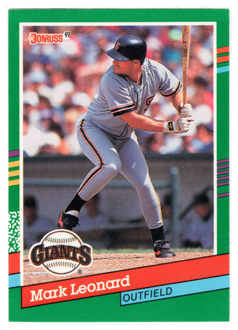 Mark Leonard RC - San Francisco Giants (MLB Baseball Card) 1991 Donruss # 526 Mint