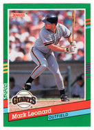 Mark Leonard RC - San Francisco Giants (MLB Baseball Card) 1991 Donruss # 526 Mint