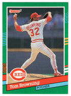Tom Browning - Cincinnati Reds (MLB Baseball Card) 1991 Donruss # 528 Mint