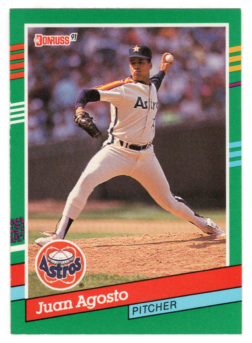 Juan Agosto - Houston Astros (MLB Baseball Card) 1991 Donruss # 531  Mint
