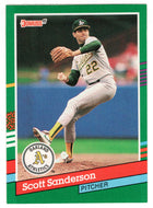 Scott Sanderson - Oakland Athletics (MLB Baseball Card) 1991 Donruss # 533  Mint