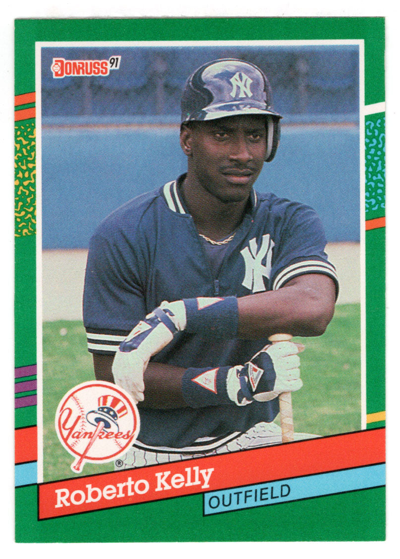 Roberto Kelly - New York Yankees (MLB Baseball Card) 1991 Donruss # 538  Mint
