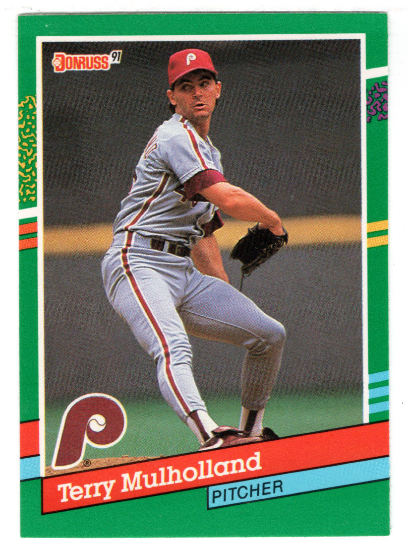 Terry Mulholland - Philadelphia Phillies (MLB Baseball Card) 1991 Donruss # 541  Mint