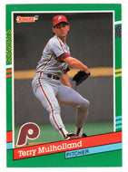 Terry Mulholland - Philadelphia Phillies (MLB Baseball Card) 1991 Donruss # 541  Mint