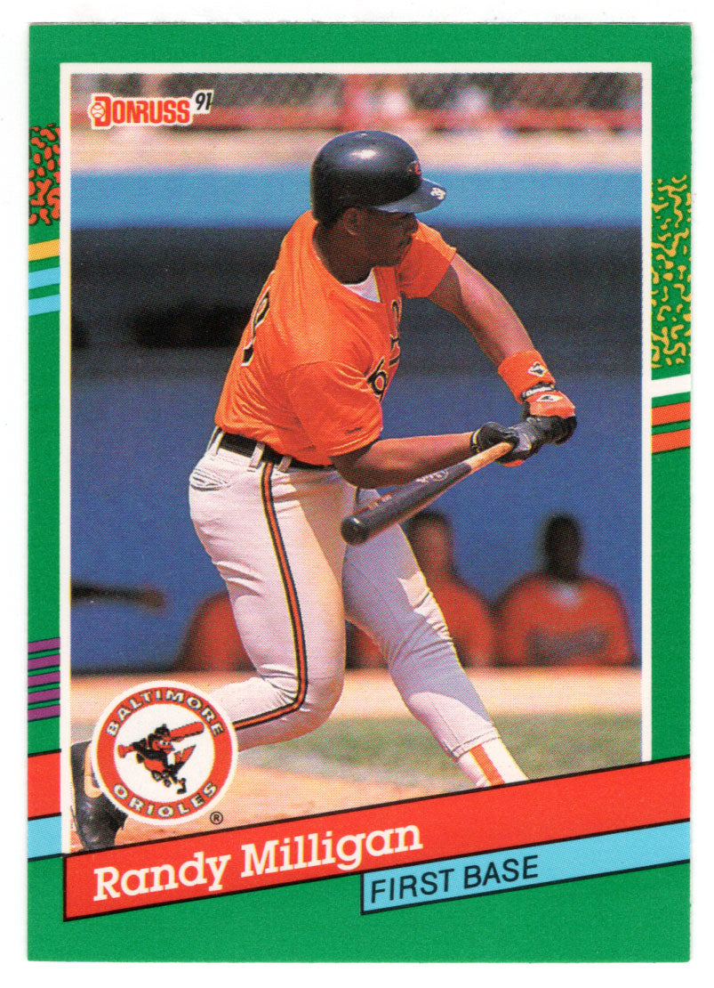 Randy Milligan - Baltimore Orioles (MLB Baseball Card) 1991 Donruss # 542  Mint