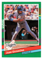 Jose Gonzalez - Los Angeles Dodgers (MLB Baseball Card) 1991 Donruss # 543  Mint