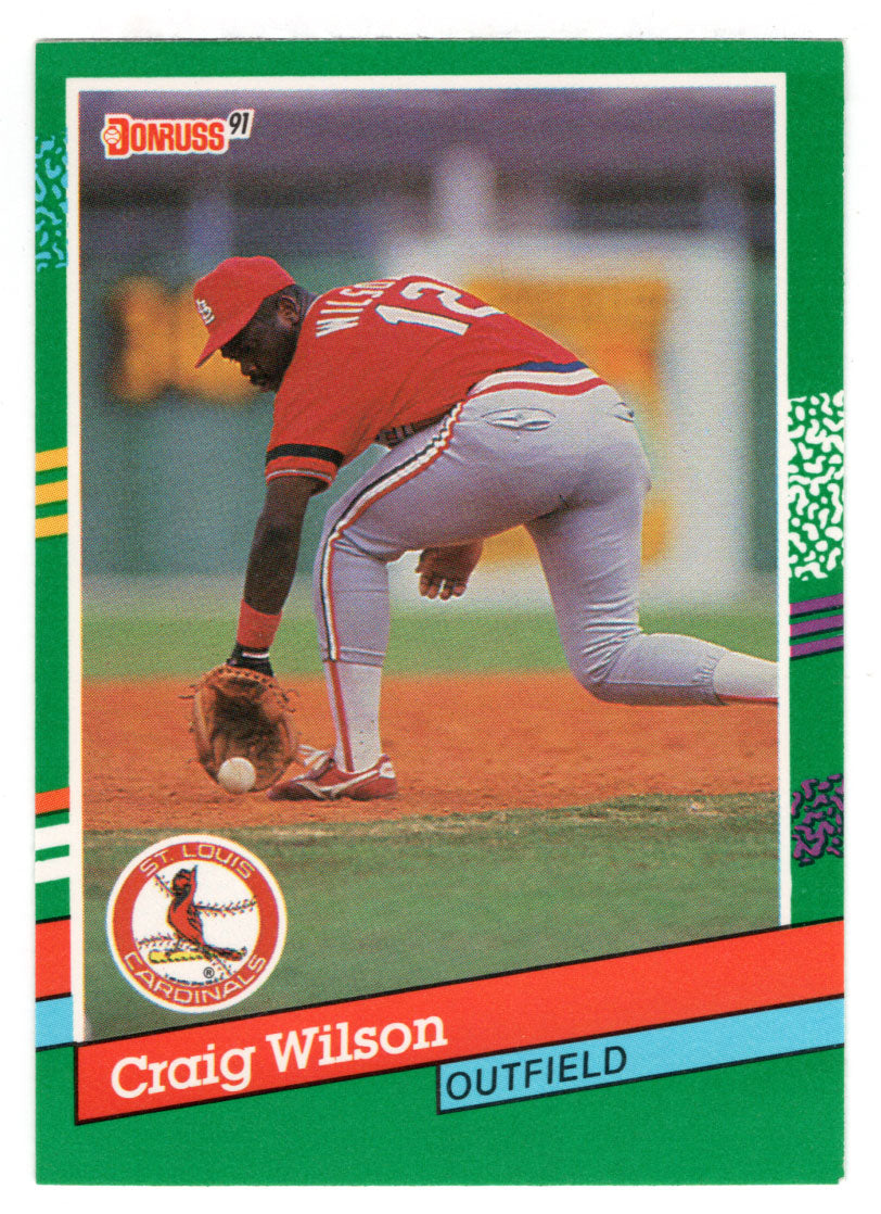 Craig Wilson RC - St. Louis Cardinals (MLB Baseball Card) 1991 Donruss # 544 Mint