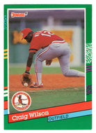 Craig Wilson RC - St. Louis Cardinals (MLB Baseball Card) 1991 Donruss # 544 Mint