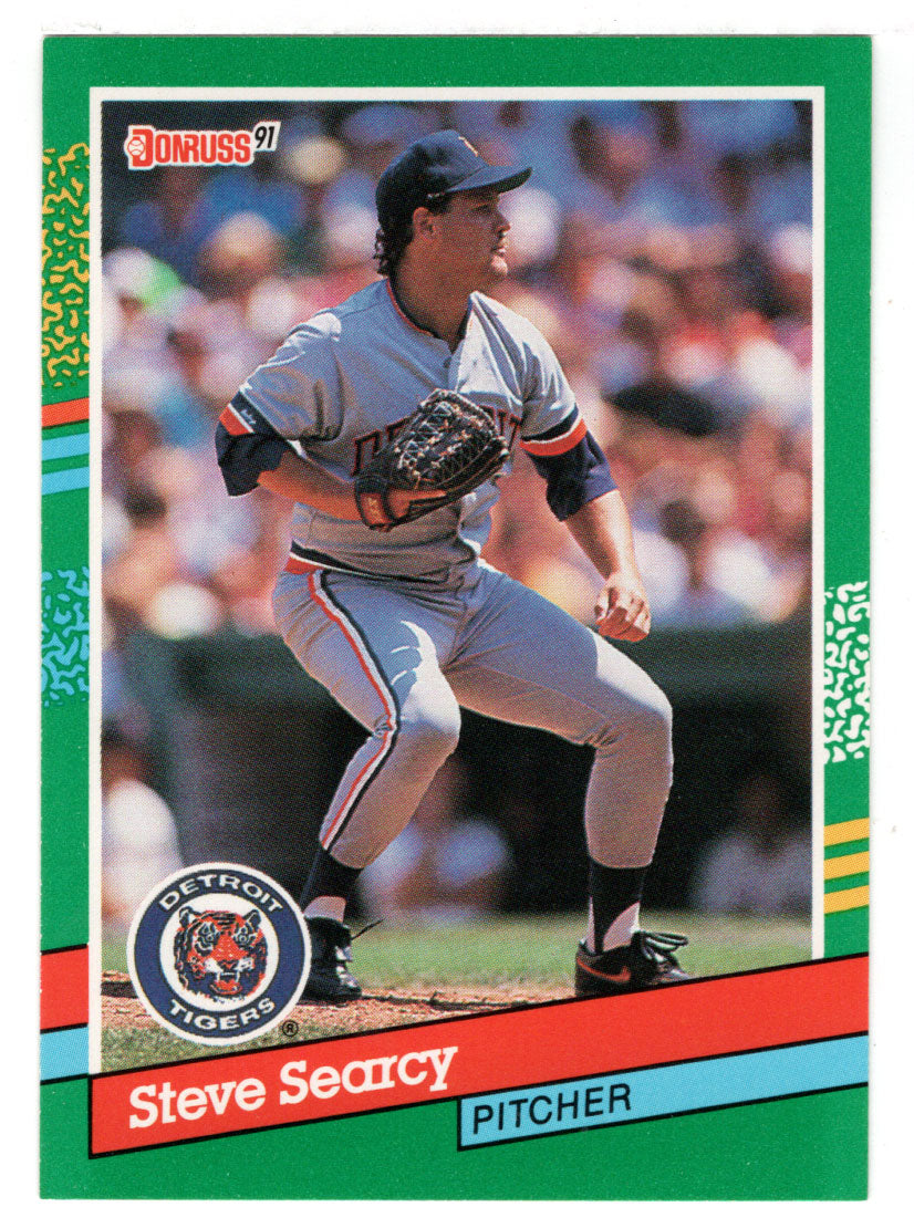 Steve Searcy - Detroit Tigers (MLB Baseball Card) 1991 Donruss # 549 Mint