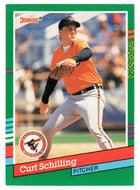 Curt Schilling - Baltimore Orioles (MLB Baseball Card) 1991 Donruss # 556 Mint