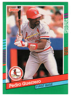 Pedro Guerrero - St. Louis Cardinals (MLB Baseball Card) 1991 Donruss # 558 Mint