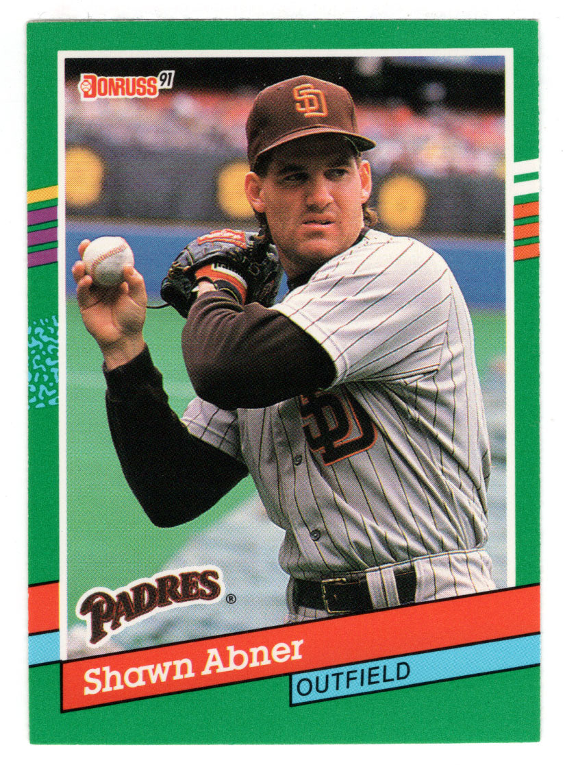 Shawn Abner - San Diego Padres (MLB Baseball Card) 1991 Donruss # 561 Mint