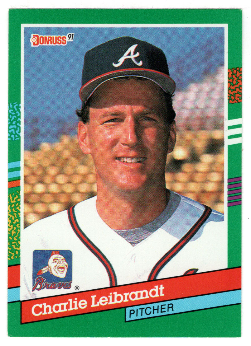 Charlie Leibrandt - Atlanta Braves (MLB Baseball Card) 1991 Donruss # 562 Mint