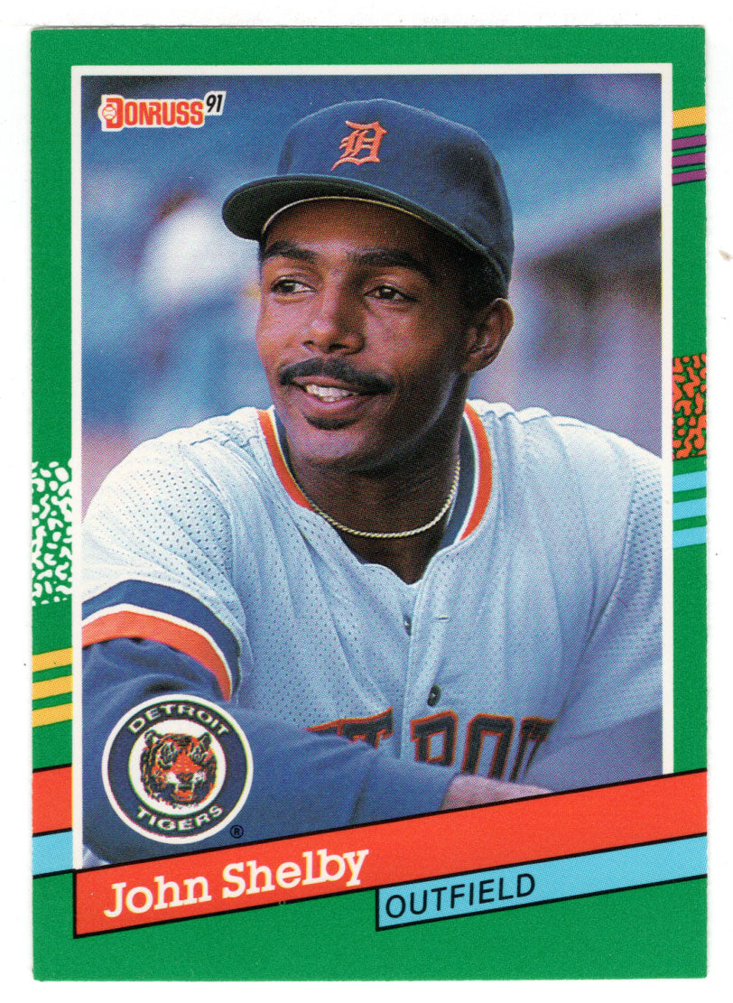 John Shelby - Detroit Tigers (MLB Baseball Card) 1991 Donruss # 563 Mint