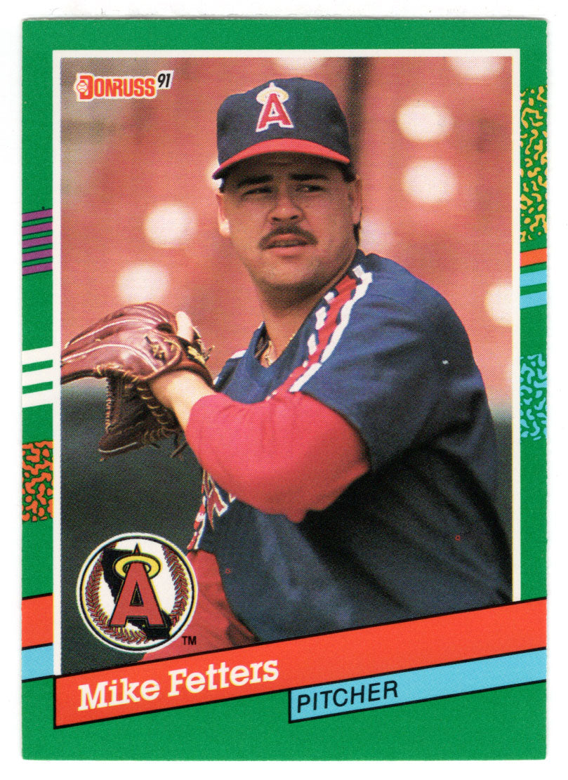 Mike Fetters - California Angels (MLB Baseball Card) 1991 Donruss # 565 Mint