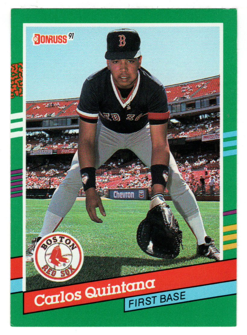 Carlos Quintana - Boston Red Sox (MLB Baseball Card) 1991 Donruss # 568 Mint