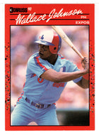 Wallace Johnson - Montreal Expos (MLB Baseball Card) 1990 Donruss # 570 Mint