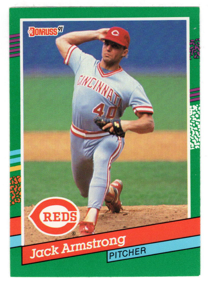 Jack Armstrong - Cincinnati Reds (MLB Baseball Card) 1991 Donruss # 571 Mint