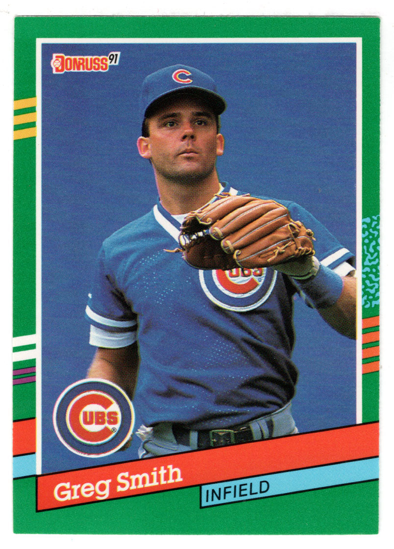 Greg Smith - Chicago Cubs (MLB Baseball Card) 1991 Donruss # 574 Mint