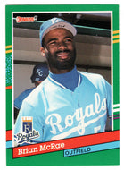 Brian McRae RC - Kansas City Royals (MLB Baseball Card) 1991 Donruss # 575 Mint