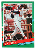 Chili Davis - California Angels (MLB Baseball Card) 1991 Donruss # 580 Mint
