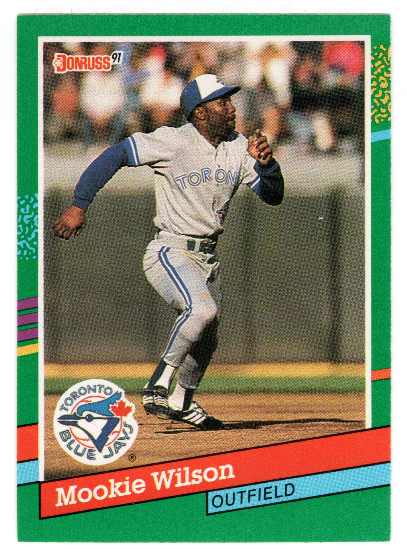 Mookie Wilson - Toronto Blue Jays (MLB Baseball Card) 1991 Donruss # 585 Mint