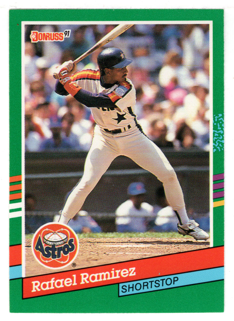 Rafael Ramirez - Houston Astros (MLB Baseball Card) 1991 Donruss # 586 Mint