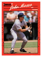 John Moses - Minnesota Twins (MLB Baseball Card) 1990 Donruss # 590 Mint