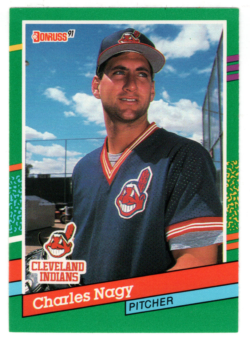 Charles Nagy - Cleveland Indians (MLB Baseball Card) 1991 Donruss # 592 Mint