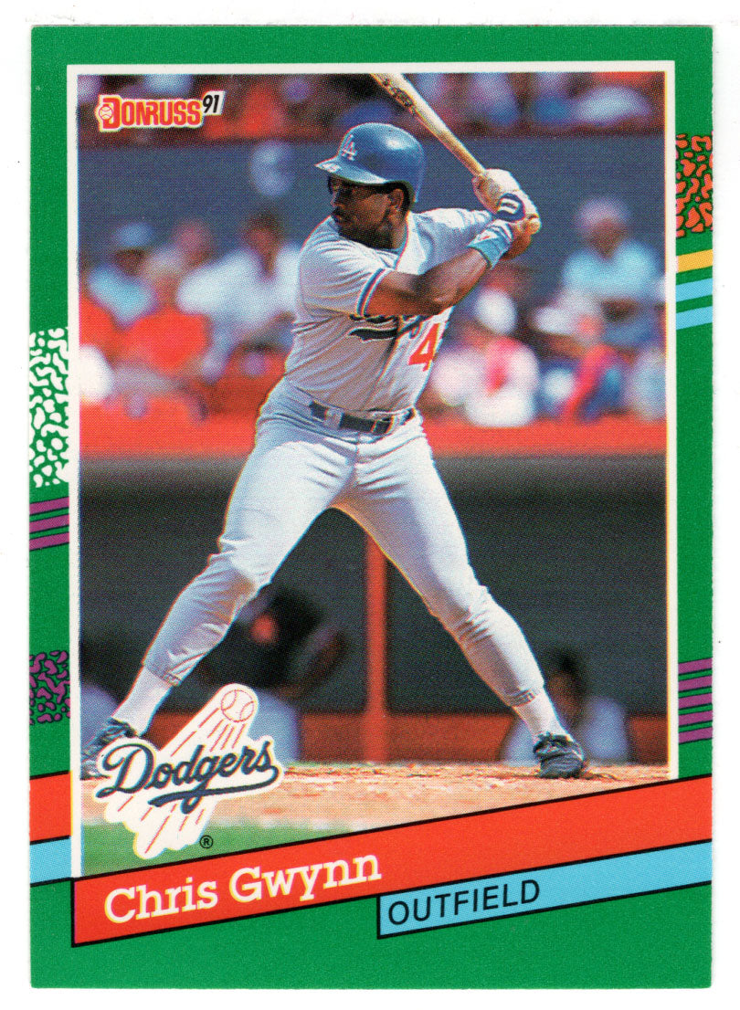 Chris Gwynn - Los Angeles Dodgers (MLB Baseball Card) 1991 Donruss # 598 Mint