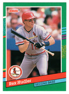 Rex Hudler - St. Louis Cardinals (MLB Baseball Card) 1991 Donruss # 599 Mint