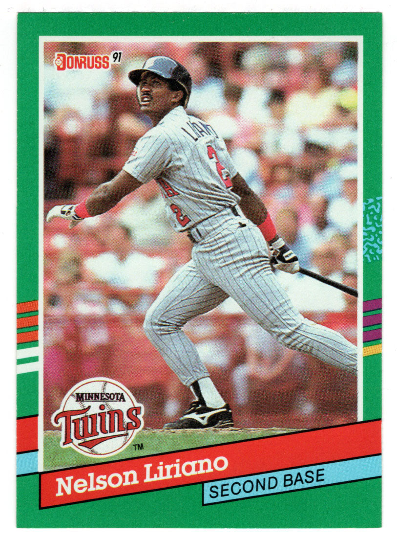 Nelson Liriano - Minnesota Twins (MLB Baseball Card) 1991 Donruss # 603 Mint