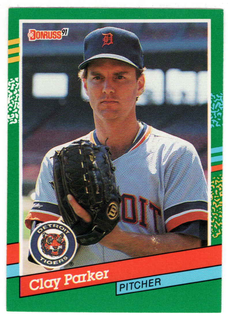 Clay Parker - Detroit Tigers (MLB Baseball Card) 1991 Donruss # 605 Mint
