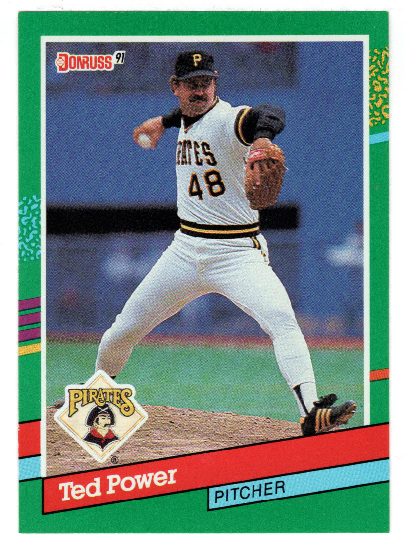 Ted Power - Pittsburgh Pirates (MLB Baseball Card) 1991 Donruss # 608 Mint