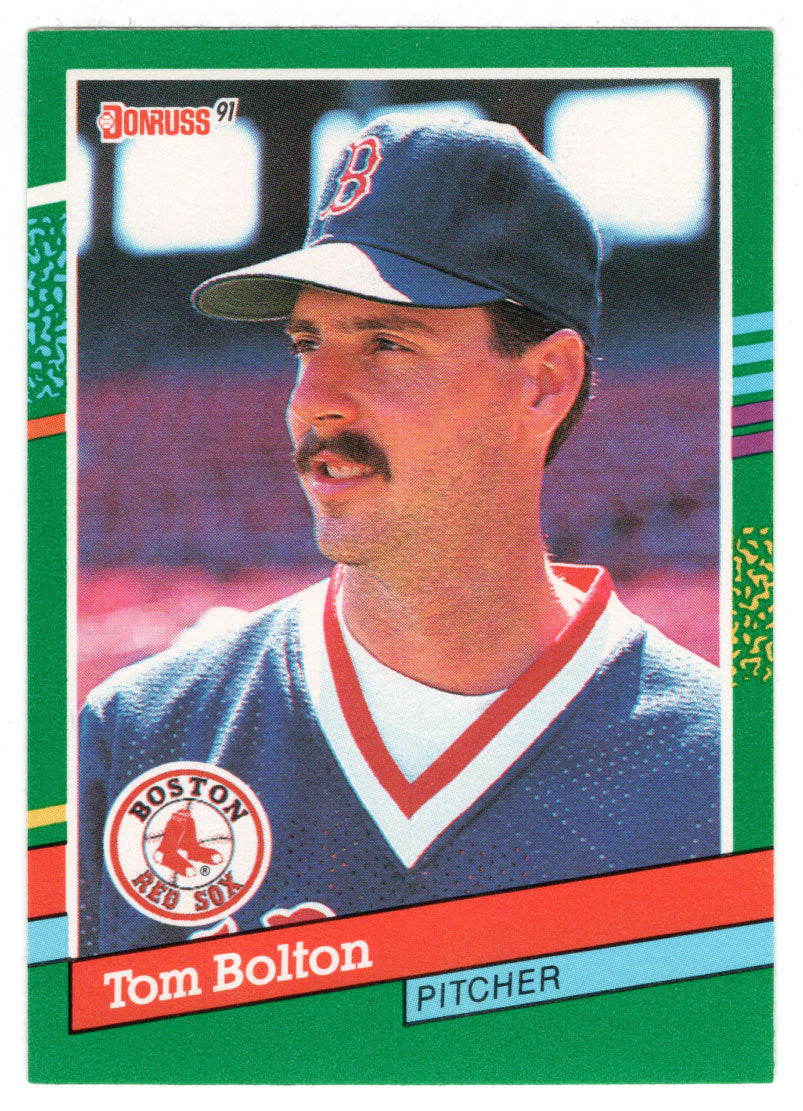 Tom Bolton - Boston Red Sox (MLB Baseball Card) 1991 Donruss # 609 Mint