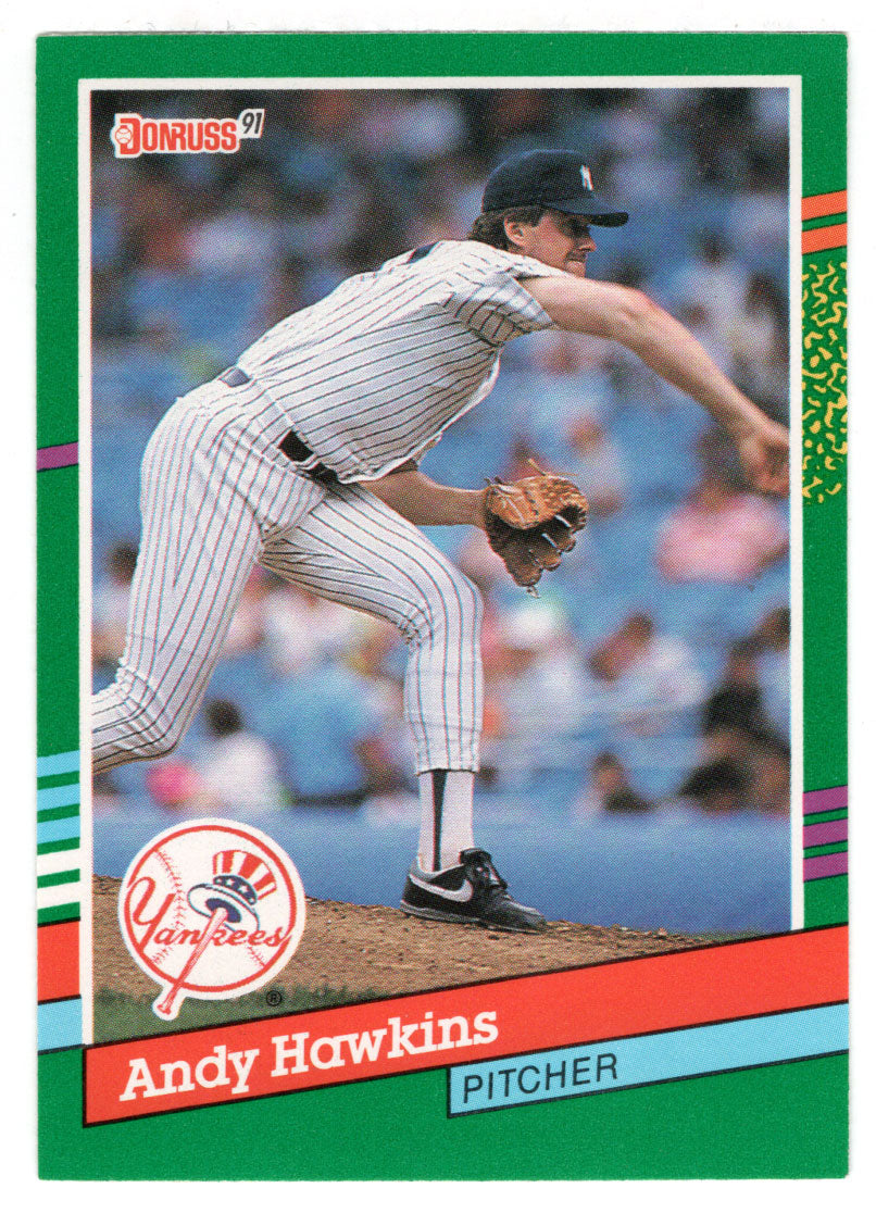 Andy Hawkins - New York Yankees (MLB Baseball Card) 1991 Donruss # 611 Mint