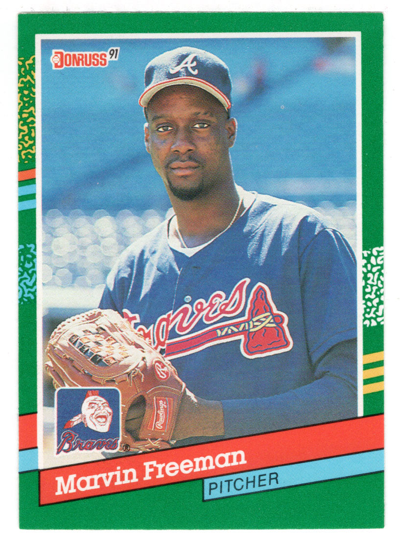 Marvin Freeman - Atlanta Braves (MLB Baseball Card) 1991 Donruss # 619 Mint