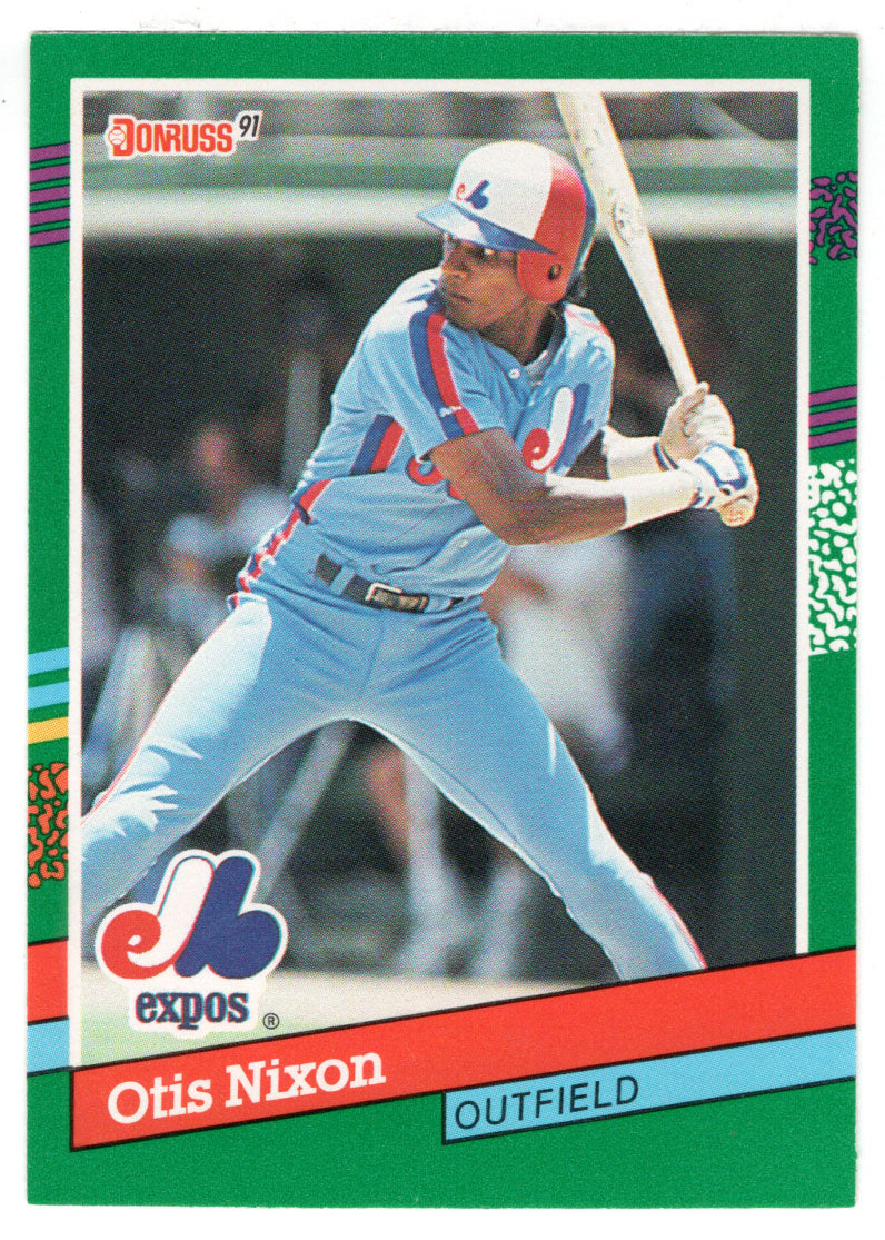 Otis Nixon - Montreal Expos (MLB Baseball Card) 1991 Donruss # 626 Mint