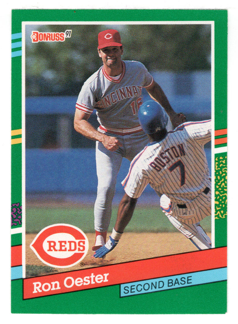 Ron Oester - Cincinnati Reds (MLB Baseball Card) 1991 Donruss # 628 Mint