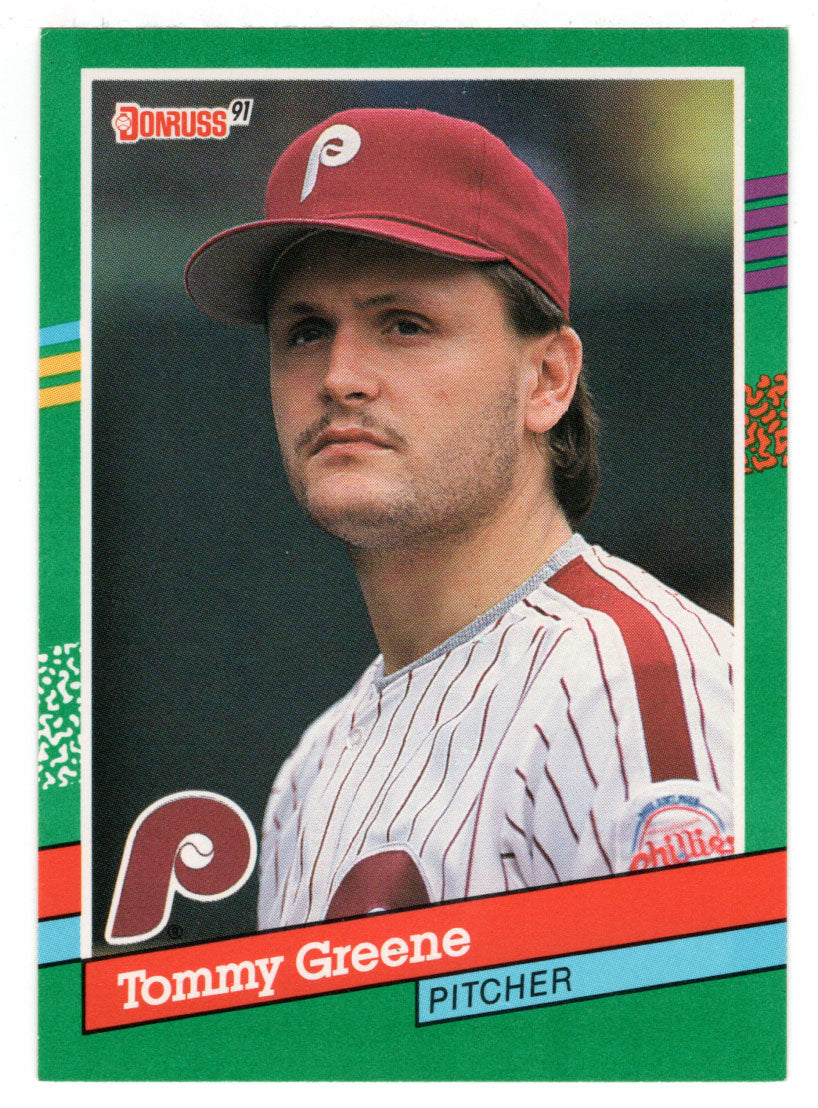Tommy Greene - Philadelphia Phillies (MLB Baseball Card) 1991 Donruss # 635 Mint