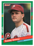 Tommy Greene - Philadelphia Phillies (MLB Baseball Card) 1991 Donruss # 635 Mint
