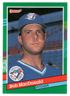 Bob Macdonald RC - Toronto Blue Jays (MLB Baseball Card) 1991 Donruss # 636 Mint